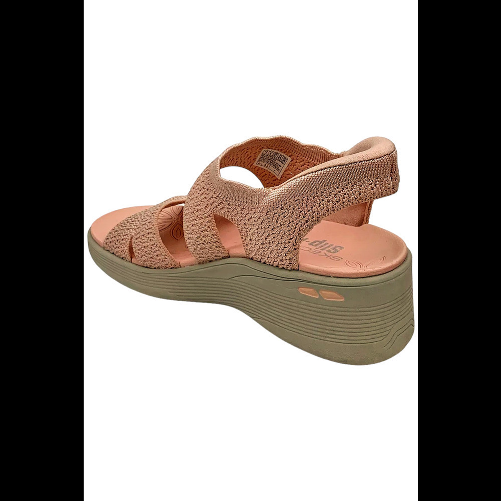 Skechers Women's Slip ins Pier Lite Knit Wedges Adoration Pink - Medium - Picture 3 of 3